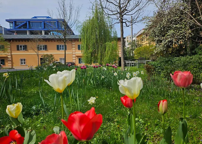 Green Flat By Grazrentals With Garden View & Parking Included